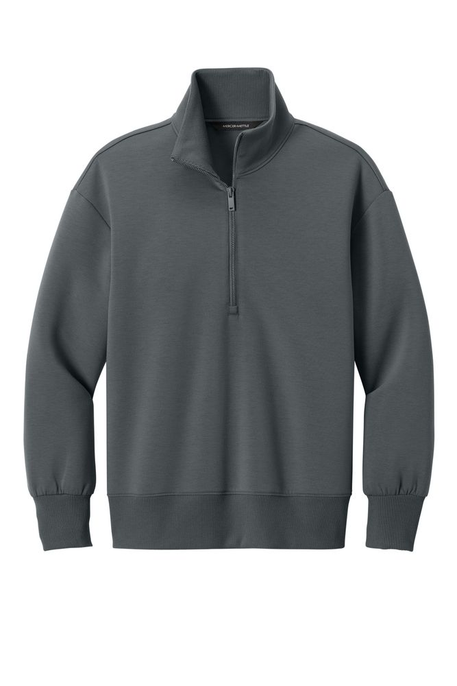 Mercer+Mettle Women's Soft Spacer 1/4-Zip MM3101 primary image