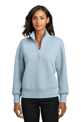 Mercer+Mettle Women's Soft Spacer 1/4-Zip MM3101 image thumbnail
