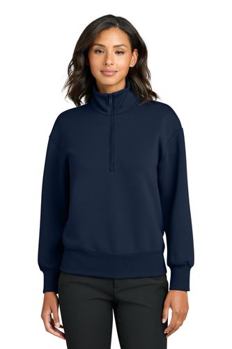 Mercer+Mettle Women's Soft Spacer 1/4-Zip MM3101 image thumbnail