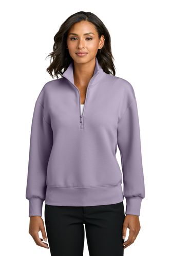 Mercer+Mettle Women's Soft Spacer 1/4-Zip MM3101 image thumbnail