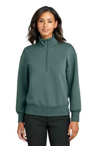 Mercer+Mettle Women's Soft Spacer 1/4-Zip MM3101 image thumbnail