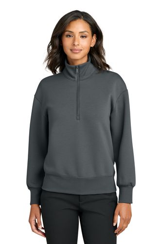 Mercer+Mettle Women's Soft Spacer 1/4-Zip MM3101 image thumbnail