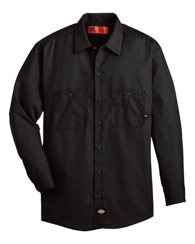 Industrial Long Sleeve Work Shirt - Long Sizes - L535L image thumbnail