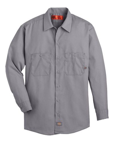 Industrial Long Sleeve Work Shirt - Long Sizes - L535L image thumbnail