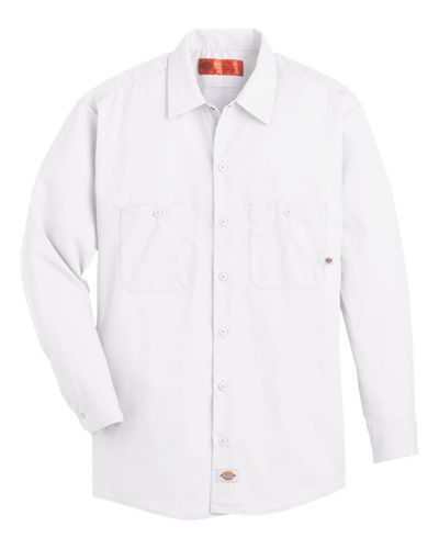 Industrial Long Sleeve Work Shirt - Long Sizes - L535L image thumbnail