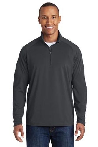 Sport-Tek Sport-Wick Stretch 1/2-Zip Pullover. ST850 image thumbnail