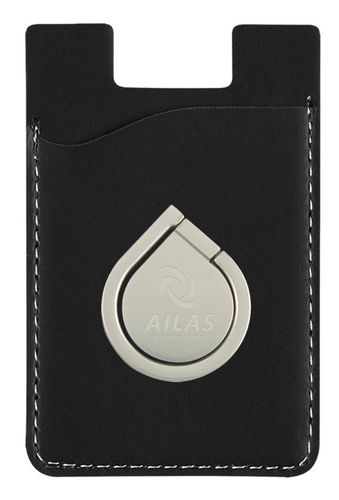 Aluminum Phone Ring And Stand With Phone Wallet image thumbnail