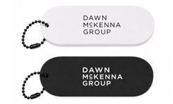 Image of Oval Floater Keychains 