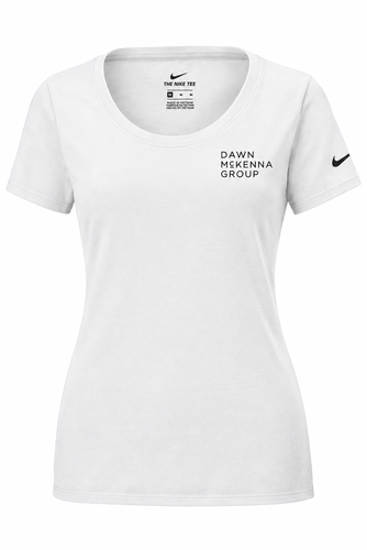 Nike Women's Dri-FIT Cotton/Poly Scoop Neck Tee image thumbnail