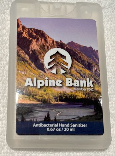 Credit Card Hand Sanitizer image thumbnail