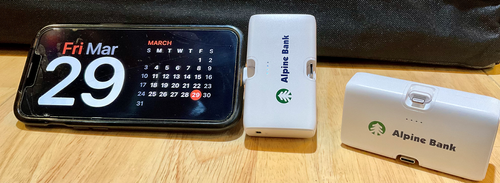 Switch, 4,500 mAh Power Bank with Retractable Ports and Stand image thumbnail