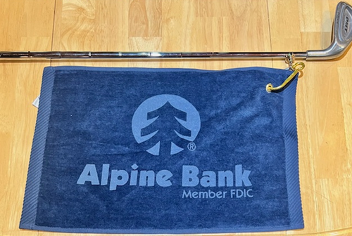TURKISH FINGERTIP GOLF TOWEL image thumbnail