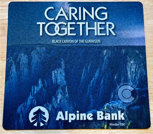 2024 Mouse Pad Black Canyon image thumbnail