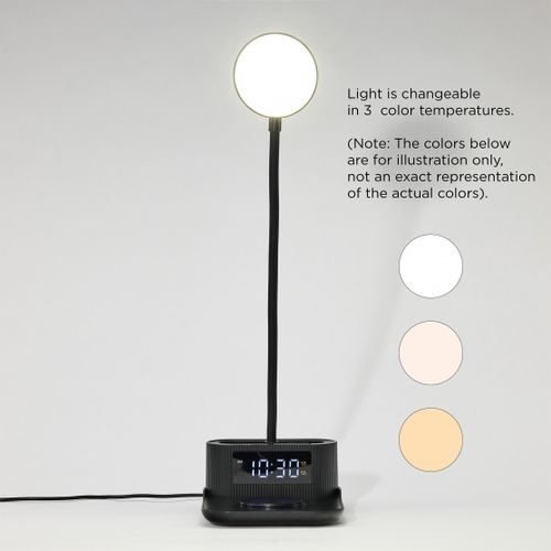 Solantis Wireless Charger Desk Lamp Pen Holder image thumbnail