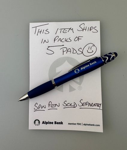 4" x 6" Scratch Pad, 50 Sheets, Pack of 5 Pads image thumbnail
