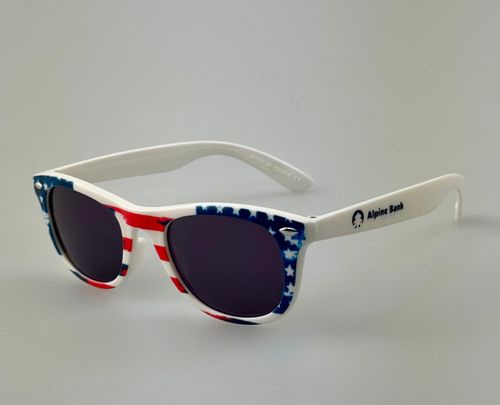 Patriotic Malibu Sunglasses image thumbnail