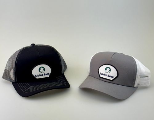 Mesh Hype Trucker Cap with Full Color Patch image thumbnail