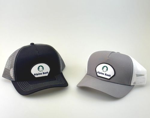Mesh Hype Trucker Cap with Full Color Patch image thumbnail