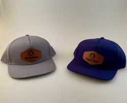 Image of The '67 Snapback with Laser Engraved Leather Patch