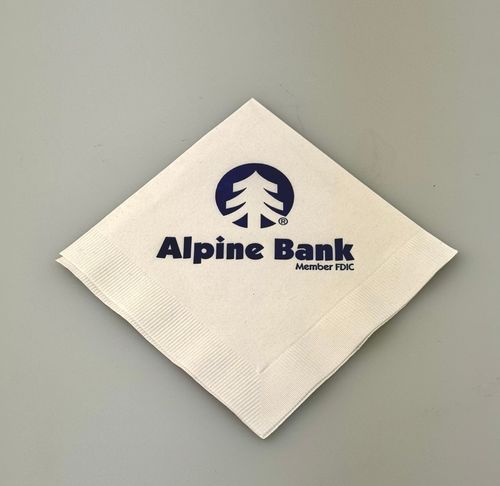 3-Ply White Beverage Napkin (Pack of 50) image thumbnail