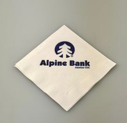 Image of 3-Ply White Beverage Napkin (Pack of 50)