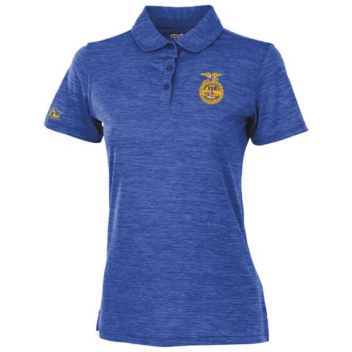 Ladies' Royal Space Dye Performance Polo • XS-2XL image thumbnail