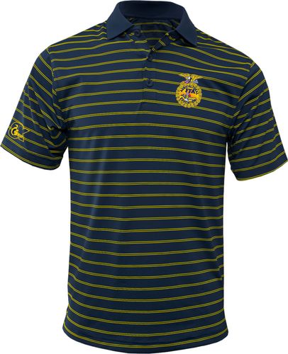 Men's Horizon Stripe Polo • S-4XL image thumbnail