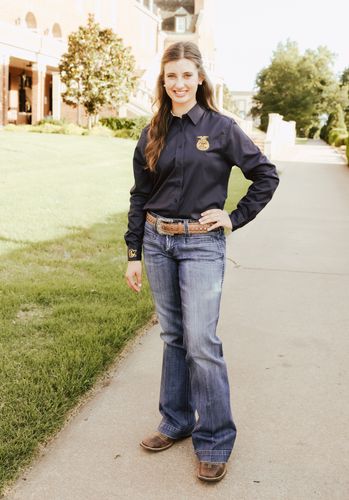 Ladies' Easy Care Navy Shirt • XS-4XL image thumbnail