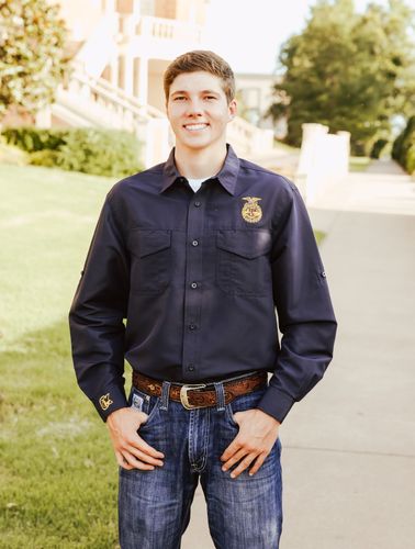 ON SALE - Men's Performance Navy Shirt 3XL image thumbnail