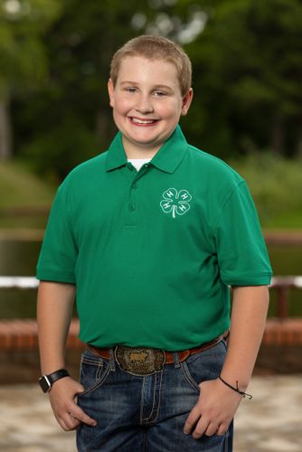 Men's 4-H Classic Pique Polo • XS-3XL image thumbnail