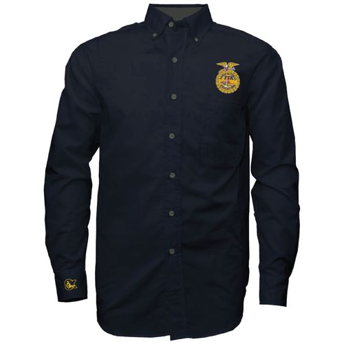 Youth Easy Care Navy Shirt image thumbnail