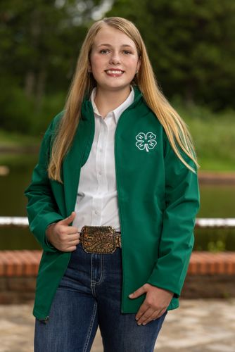 Adult 4-H Soft Shell Green Jacket • XS-2XL image thumbnail
