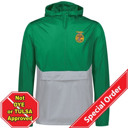 NEW - Adult Two Tone Half Zip Pack Pullover • S-3XL image thumbnail