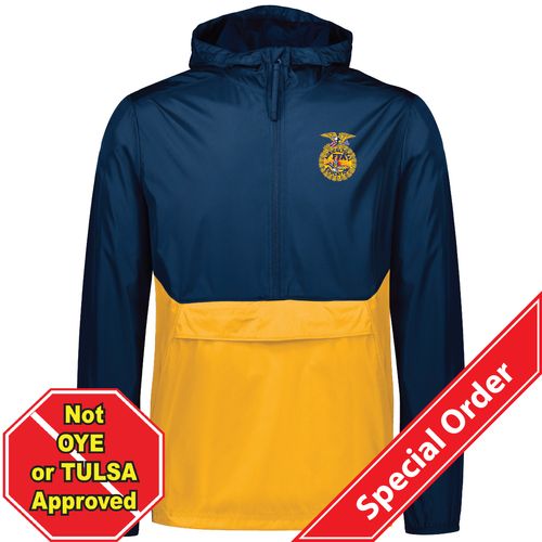 NEW - Adult Two Tone Half Zip Pack Pullover • S-3XL image thumbnail