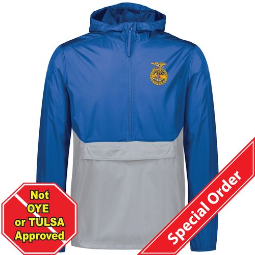 NEW - Adult Two Tone Half Zip Pack Pullover • S-3XL image thumbnail