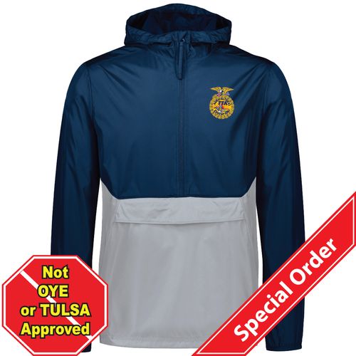 NEW - Adult Two Tone Half Zip Pack Pullover • S-3XL image thumbnail