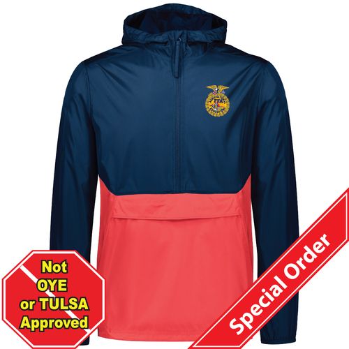 NEW - Adult Two Tone Half Zip Pack Pullover • S-3XL image thumbnail