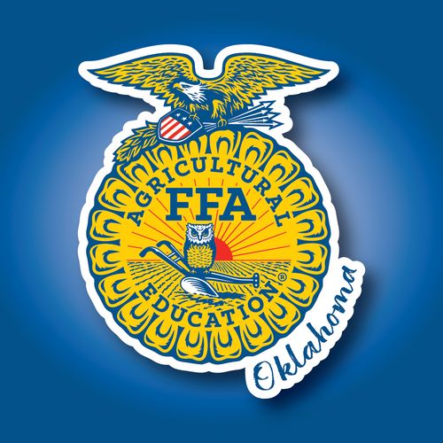 Oklahoma FFA Decal image thumbnail