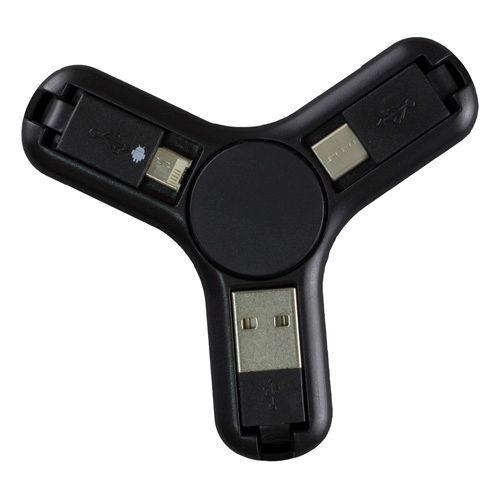 75397-01-OK Black - OK Gear Charging Cable Spinner image thumbnail