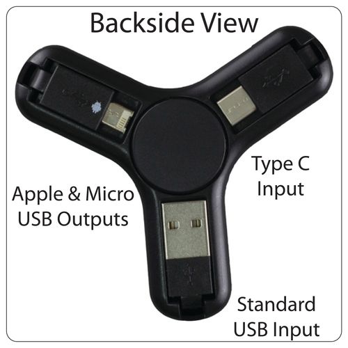 75397-01-OK Black - OK Gear Charging Cable Spinner image thumbnail