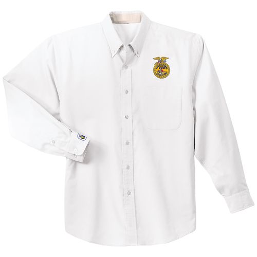 Men's Easy Care White Shirt • XS-3XL image thumbnail