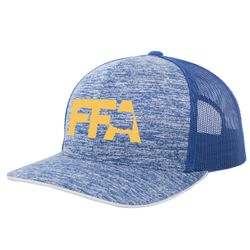 Image of Royal - Heathered FFA Trucker Cap