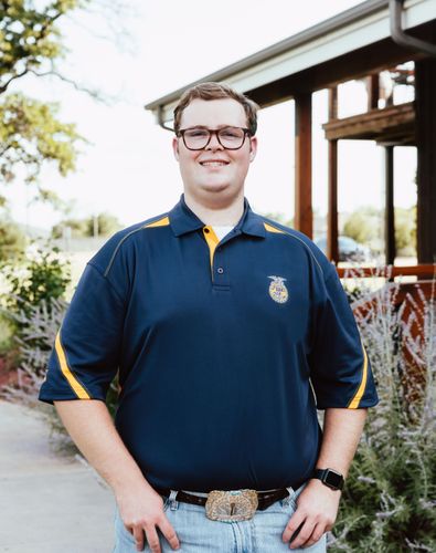 Men's LuxKnit Navy/Gold Polo • S-3XL image thumbnail