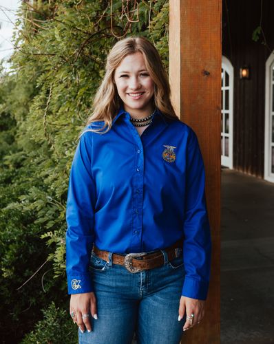 Ladies' Easy Care Royal Shirt • S-3XL image thumbnail