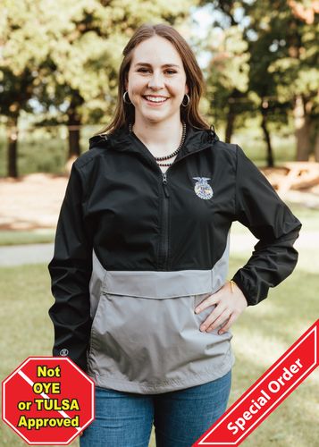 NEW - Adult Two Tone Half Zip Pack Pullover • S-3XL image thumbnail
