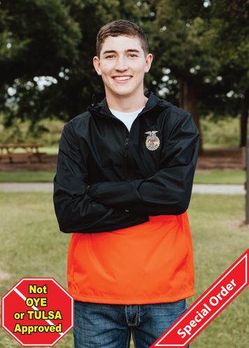 NEW - Adult Two Tone Half Zip Pack Pullover • S-3XL image thumbnail