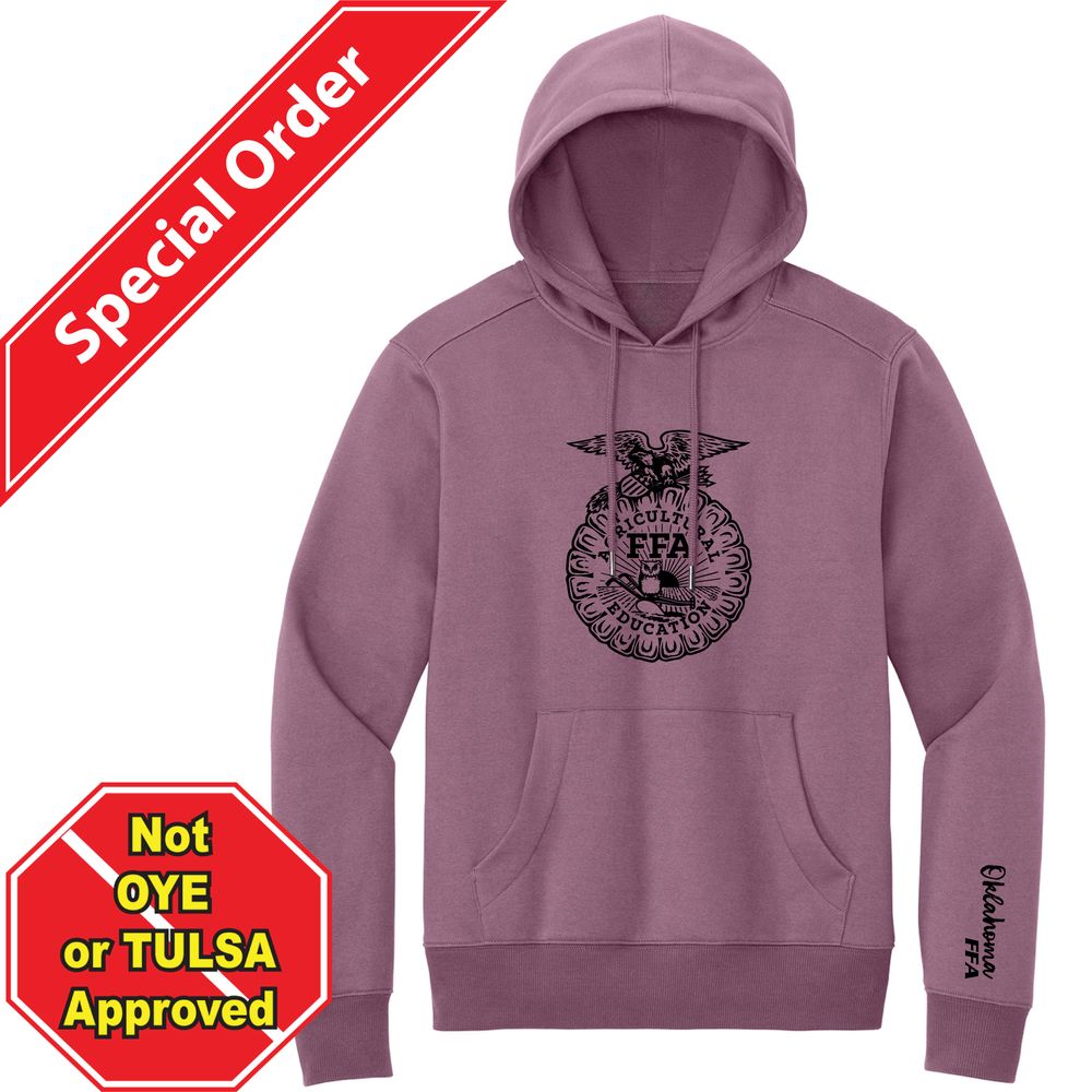 NEW - Adult OK FFA Hoodie • Orchid Haze primary image