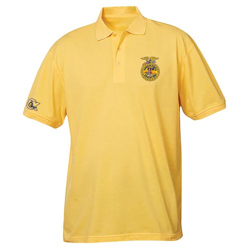 Men's Evans Pique Polo • L-XL image thumbnail