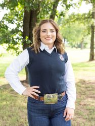 Image of Ladies' Dark Navy Sweater Vest • XS-3XL