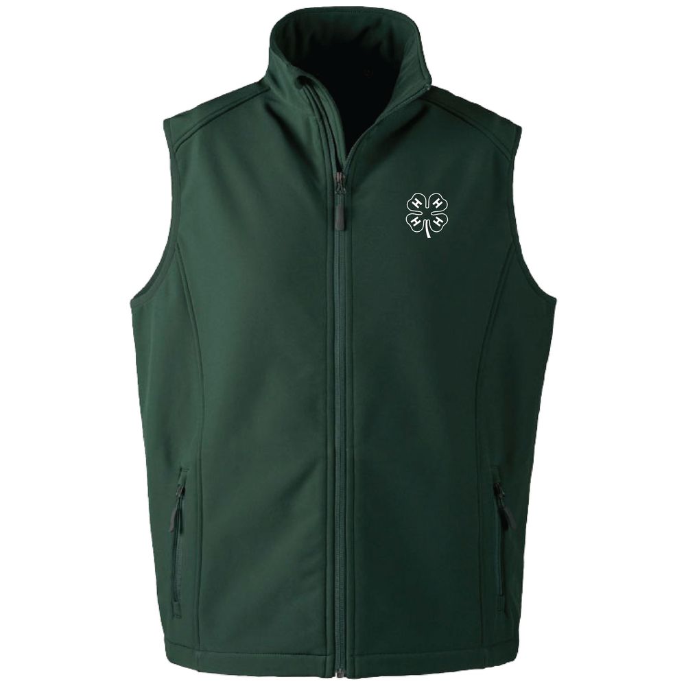 Adult Forest 4-H Soft Shell Vest • XS-2XL primary image